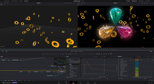 DaVinci Resolve Timeline